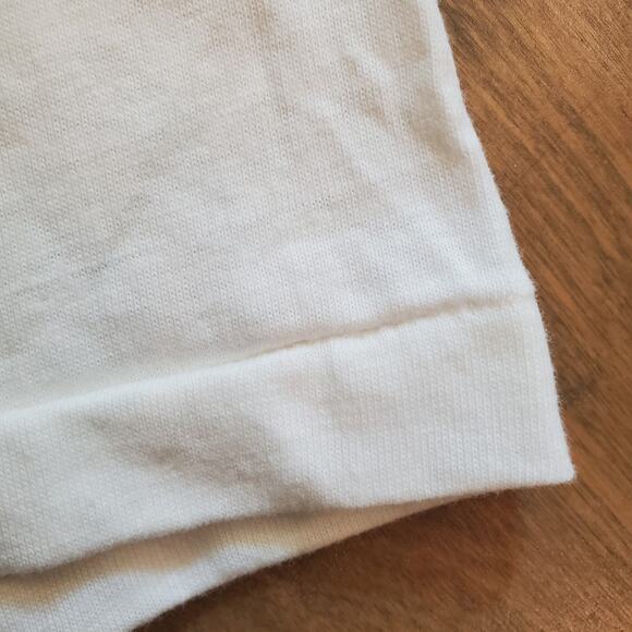 VTG NWOT 1993 USS Nimitz CVN-68 Tiger Cruise Shirt Large L White - Picture 6 of 6